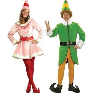 Buddy the elf & Jovie Christmas sweater party